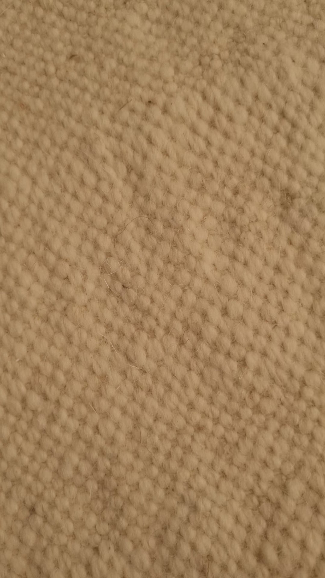 Tapis Zanafi écru – Bleu canard et camel 150×245 cm – 100 % laine – Pièce unique